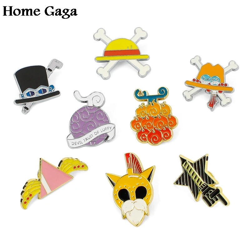 Homegaga ONE PIECE Zinc tie cartoon Funny Pins backpack clothes brooches for men women hat decoration badges medals D1455
Homegaga ONE PIECE Zinc tie cartoon Funny Pins backpack clothes brooches for men women hat decoration badges medals D1455