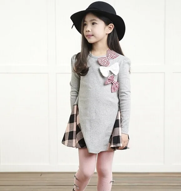 Girl Dress 2019 new Spring Autumn Cotton Costura de manga larga Girls Clothes 2-3-4-5-6-7 years Baby Girl Clothes Baby Dress
Girl Dress 2019 new Spring Autumn Cotton Costura de manga larga Girls Clothes 2-3-4-5-6-7 years Baby Girl Clothes Baby Dress