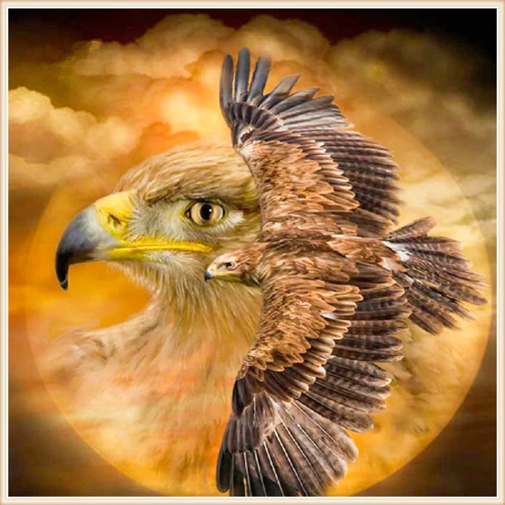 Eagle 5D DIY mosaic diamond embroidery bedroom diamond paste diamond painting cross stitch square needlework
Eagle 5D DIY mosaic diamond embroidery bedroom diamond paste diamond painting cross stitch square needlework