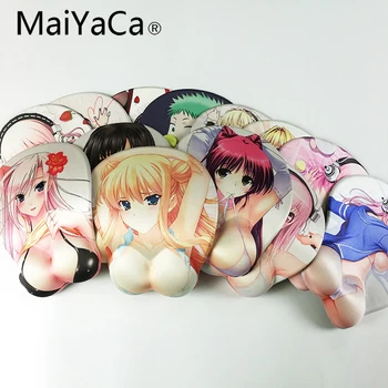 MaiYaCa Cartoon 3D Breast Mouse Pad Silicone Wrist Rest Japan Anime Mousepad Chest Mouse hand Wrist rest Size 26*22cm
MaiYaCa Cartoon 3D Breast Mouse Pad Silicone Wrist Rest Japan Anime Mousepad Chest Mouse hand Wrist rest Size 26*22cm