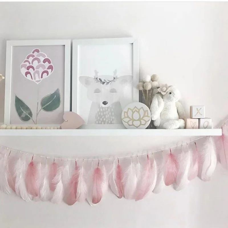 1M Children's Room Feather String Hanging Decoration Arrange Scene Photography Props Flag For Parties For Kids Room Decoration
1M Children's Room Feather String Hanging Decoration Arrange Scene Photography Props Flag For Parties For Kids Room Decoration