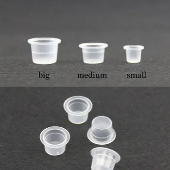 Plastic Tattoo Ink Cup Medium Size Clear Small Classic Tattoo Ink Cups Caps Tatoo Pigment Cup Cap Supply Free Shipping
Plastic Tattoo Ink Cup Medium Size Clear Small Classic Tattoo Ink Cups Caps Tatoo Pigment Cup Cap Supply Free Shipping
