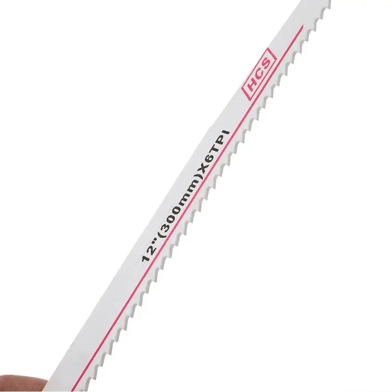 High Carbon Steel S1411DF 300mm 12" Reciprocating Saw Blade Effective Flexible For Cutting Wood Woodworking 77UC
High Carbon Steel S1411DF 300mm 12" Reciprocating Saw Blade Effective Flexible For Cutting Wood Woodworking 77UC