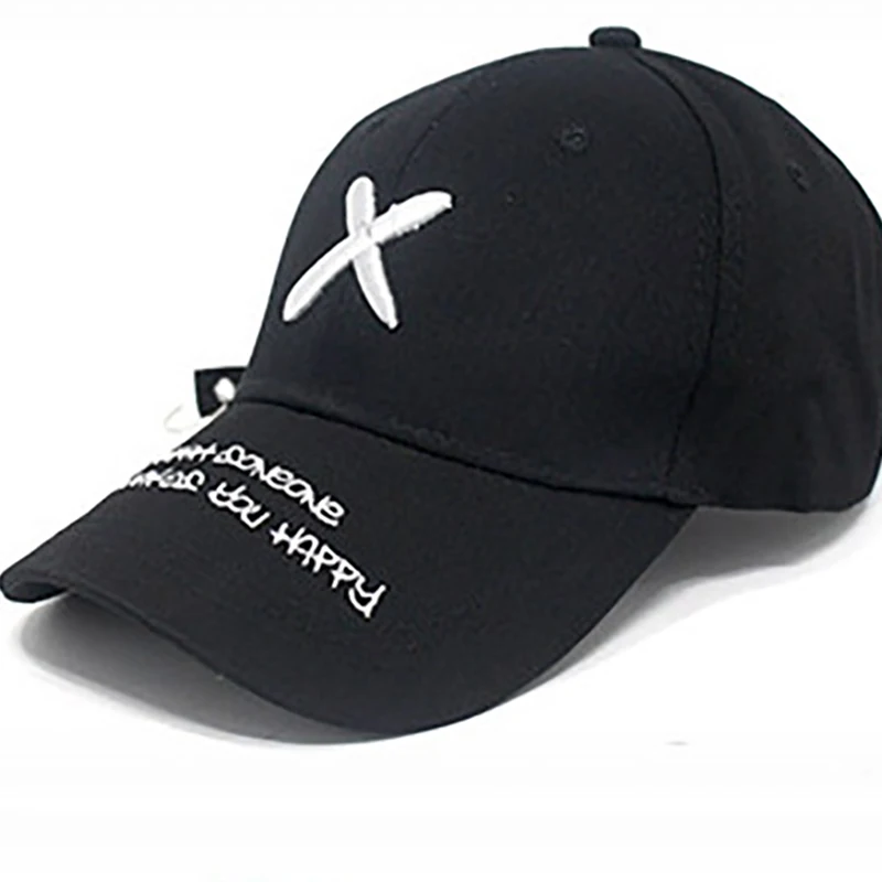 Unisex Baseball Cap X Letter Embroidery Outdoor Men Women Sports Snapback Teenage Dance Hat Adjustable Sun Caps Casquette (8)
