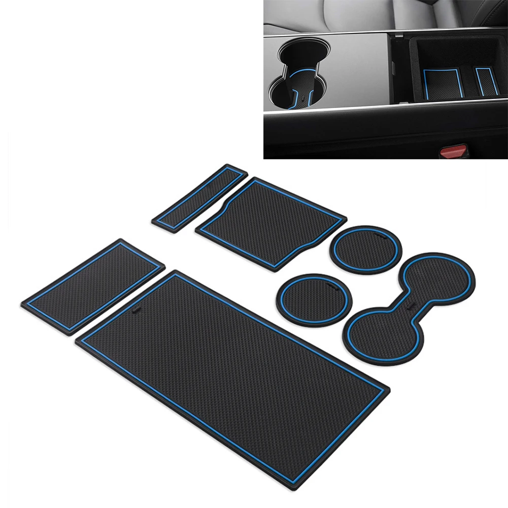 7Pcs Anti-scratch Accessories Liner Door Slot Cup Holder Eco-friendly Nonslip Center Console Auto Car Mat For Tesla Model 3
7Pcs Anti-scratch Accessories Liner Door Slot Cup Holder Eco-friendly Nonslip Center Console Auto Car Mat For Tesla Model 3