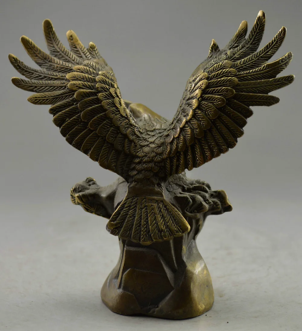 Rare Old Collectible Decorated Old Handwork Copper Carved Eagle Tree Statue copper tools wedding Decoration Brass Bronze
Rare Old Collectible Decorated Old Handwork Copper Carved Eagle Tree Statue copper tools wedding Decoration Brass Bronze