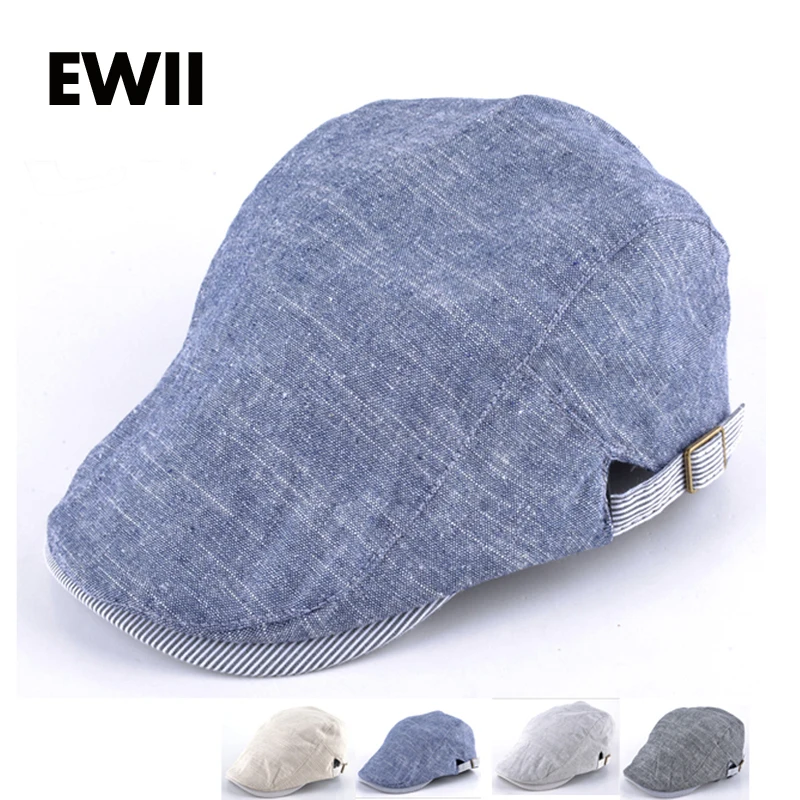 

2017 Fashion beret hats for men solid color hat bone boina men flat cap boy casual caps gorras chapeu feminino