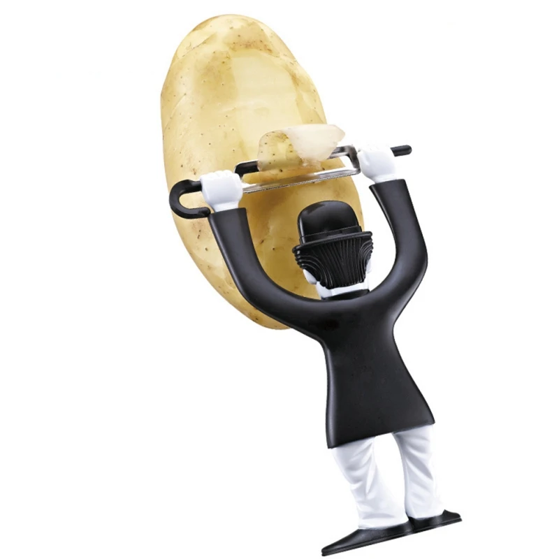 Stainless Steel Multi-function Smooth / serrated Thin Peel Peeler Imitate the Chaplin Model for Kitchen Fruit Vegetable Peeled
Stainless Steel Multi-function Smooth / serrated Thin Peel Peeler Imitate the Chaplin Model for Kitchen Fruit Vegetable Peeled