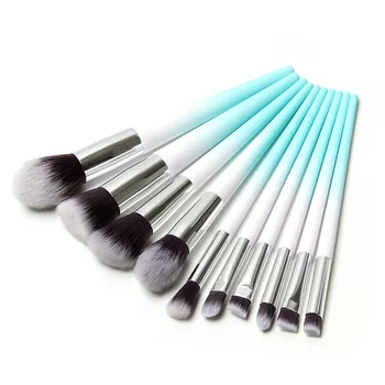 Newest 10pcs White Blue Unicorn Makeup Brushes Set Professional Foundation Brush Blending Face Eyeshadow Brush maquillaje
Newest 10pcs White Blue Unicorn Makeup Brushes Set Professional Foundation Brush Blending Face Eyeshadow Brush maquillaje