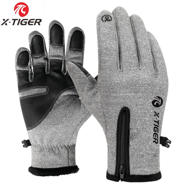 X-Tiger Winter Cycling Bicycle Gloves Windproof Thermal Warm Fleece Gloves Men Women Motorcycle Snow Skiing Sport Bike Gloves
X-Tiger Winter Cycling Bicycle Gloves Windproof Thermal Warm Fleece Gloves Men Women Motorcycle Snow Skiing Sport Bike Gloves