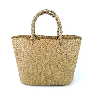 Nordic Style Solid Natural Color Hand Knitting Large Rattan Bag Tote Leisure Handbag for Women
Nordic Style Solid Natural Color Hand Knitting Large Rattan Bag Tote Leisure Handbag for Women