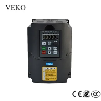 2.2KW 220V Single Phase Input VFD 10A Triphase Output Frequency Converter 3Phase Motor Speed Drive Controller Frequency Inverter
2.2KW 220V Single Phase Input VFD 10A Triphase Output Frequency Converter 3Phase Motor Speed Drive Controller Frequency Inverter