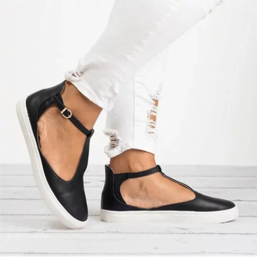 2018 Vintage Leather Shoes Women Round Toe Cut Out Flat Heel Patchwork Buckle Strap Ladies Ankle Shoes Flats
2018 Vintage Leather Shoes Women Round Toe Cut Out Flat Heel Patchwork Buckle Strap Ladies Ankle Shoes Flats