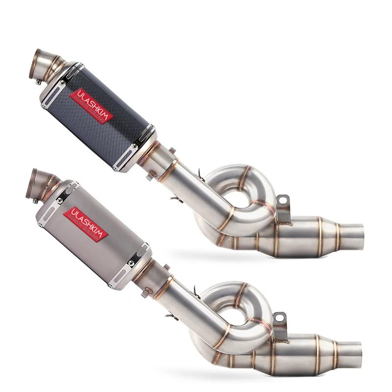 Motorcycle Full System Exhaust Slip-On For kawasaki Z800 Z 800 Exhaust Muffler Escape Middle Mid Contact Pipe
Motorcycle Full System Exhaust Slip-On For kawasaki Z800 Z 800 Exhaust Muffler Escape Middle Mid Contact Pipe