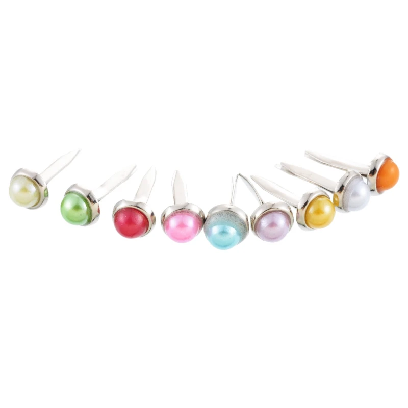 Hoomall 50PCs Mixed Color Metal Brads Scrapbooking Craft Embellishment Card Making Decorative DIY Rivets Fastener Brads 18x6.5mm
Hoomall 50PCs Mixed Color Metal Brads Scrapbooking Craft Embellishment Card Making Decorative DIY Rivets Fastener Brads 18x6.5mm