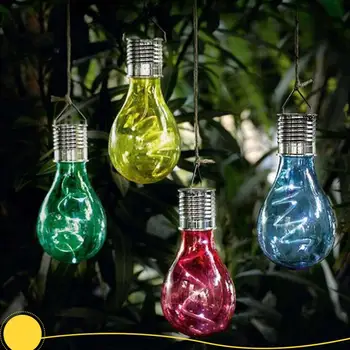 Adeeing Solar Powered LED Hanging Lamp with Light Sensor Bulb Lawn Lamp for Outdoor Garden Camping (Warm White Light)
Adeeing Solar Powered LED Hanging Lamp with Light Sensor Bulb Lawn Lamp for Outdoor Garden Camping (Warm White Light)