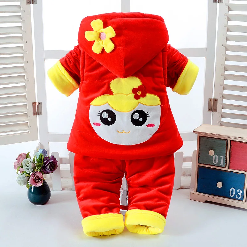 2018 Autumn & Winter Cute Baby Girl Clothes Add Cotton-Padded Warm 0-1-2 Years Newborn Infant Baby 3Pcs/Set Good Walking Clothes
2018 Autumn & Winter Cute Baby Girl Clothes Add Cotton-Padded Warm 0-1-2 Years Newborn Infant Baby 3Pcs/Set Good Walking Clothes