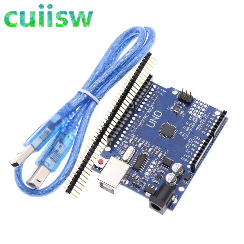 UNO R3 Improved Version (CH340G) MEGA328P ATmega328 for Compatible arduino +Cable
UNO R3 Improved Version (CH340G) MEGA328P ATmega328 for Compatible arduino +Cable
