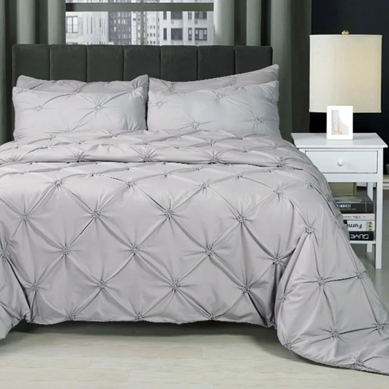Plain coloured flower quilt + quilt pillowcase selling home textiles pure color quilt bedding explosive 3D foreign trade
Plain coloured flower quilt + quilt pillowcase selling home textiles pure color quilt bedding explosive 3D foreign trade