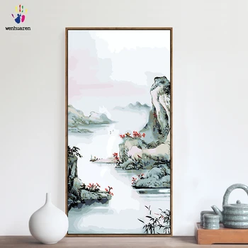 DIY colorings pictures by numbers with colors Chinese landscape scenery picture drawing painting by numbers framed Home
DIY colorings pictures by numbers with colors Chinese landscape scenery picture drawing painting by numbers framed Home