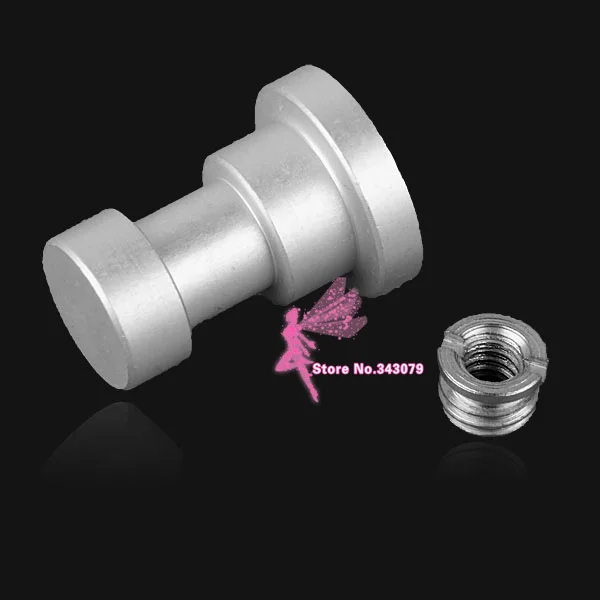 Hot new 1/4" 3/8" Threaded Screw Tripod Adapter Spigot Stud + Convert Screw
Hot new 1/4" 3/8" Threaded Screw Tripod Adapter Spigot Stud + Convert Screw