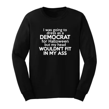 Mens I Was Going to Dress as a Democrat for Halloween Long Sleeve T-Shirts Men Tee
Mens I Was Going to Dress as a Democrat for Halloween Long Sleeve T-Shirts Men Tee