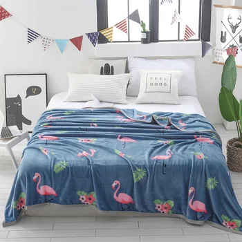 High Density Soft Flamingo Flannel Fleece Blankets to on for sofa/Bed/Car Winter Plaids Bed Sheet Cover Blanket Throw cobertor
High Density Soft Flamingo Flannel Fleece Blankets to on for sofa/Bed/Car Winter Plaids Bed Sheet Cover Blanket Throw cobertor