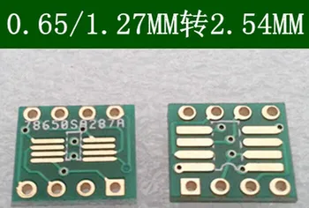 80PCS Gold plated SO8 MSOP8 SOIC8 TSSOP8 SOP8 turn DIP8 IC adapter Socket Adapter plate PCB (NO IN Pin Header)
80PCS Gold plated SO8 MSOP8 SOIC8 TSSOP8 SOP8 turn DIP8 IC adapter Socket Adapter plate PCB (NO IN Pin Header)