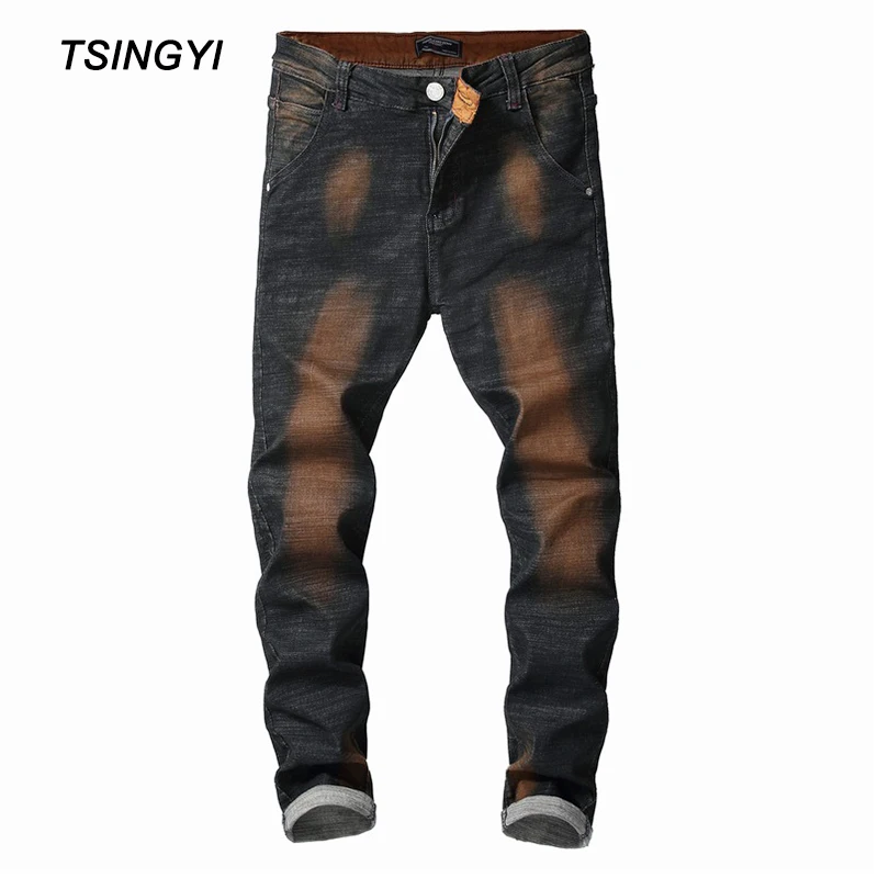 Tsingyi Colored Slim Jeans Men Black Jean Skinny Homme Moustache Effect with Elastic Streetwear Dsel Jeans Men joggers pants
Tsingyi Colored Slim Jeans Men Black Jean Skinny Homme Moustache Effect with Elastic Streetwear Dsel Jeans Men joggers pants