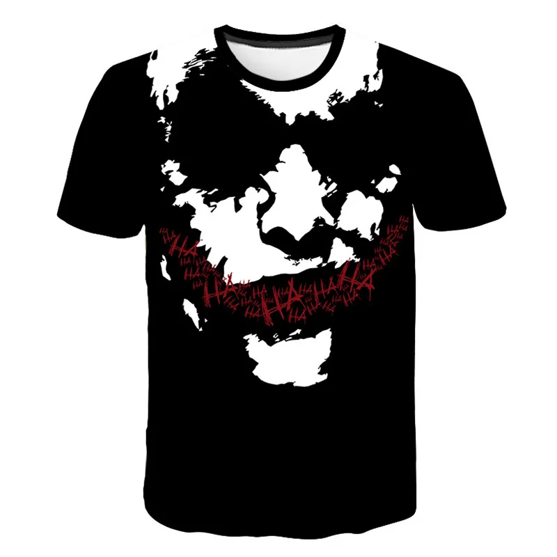 New The Dark Knight 3D Printed T Shirt Men Joker Face Casual Male tshirt Clown Short Sleeve Funny T Shirts Pokemon
New The Dark Knight 3D Printed T Shirt Men Joker Face Casual Male tshirt Clown Short Sleeve Funny T Shirts Pokemon