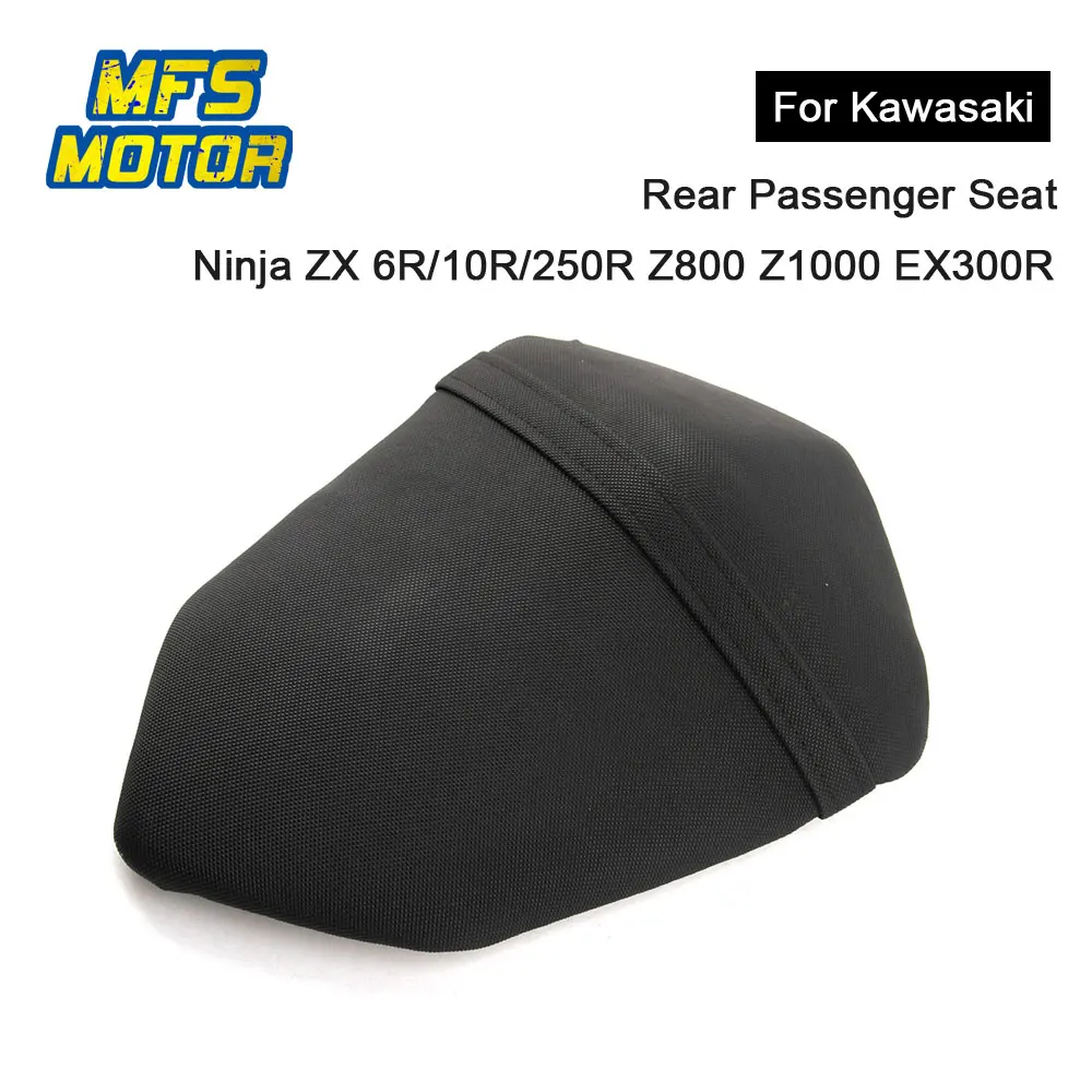 Rear Passenger Seat For Kawasaki Ninja ZX 6R/10R/250R Z800 Z1000 EX300R ZX6R ZX10R ZX250R Motorcycle Seats Leather Cushion
Rear Passenger Seat For Kawasaki Ninja ZX 6R/10R/250R Z800 Z1000 EX300R ZX6R ZX10R ZX250R Motorcycle Seats Leather Cushion
