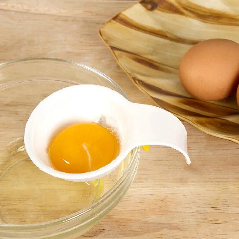 2pcs Egg Yolk White Separator With Silicone Holder Eggs Sieve Tools White Egg Separator Kitchen Cooking Gadget Egg Divider Tools
2pcs Egg Yolk White Separator With Silicone Holder Eggs Sieve Tools White Egg Separator Kitchen Cooking Gadget Egg Divider Tools