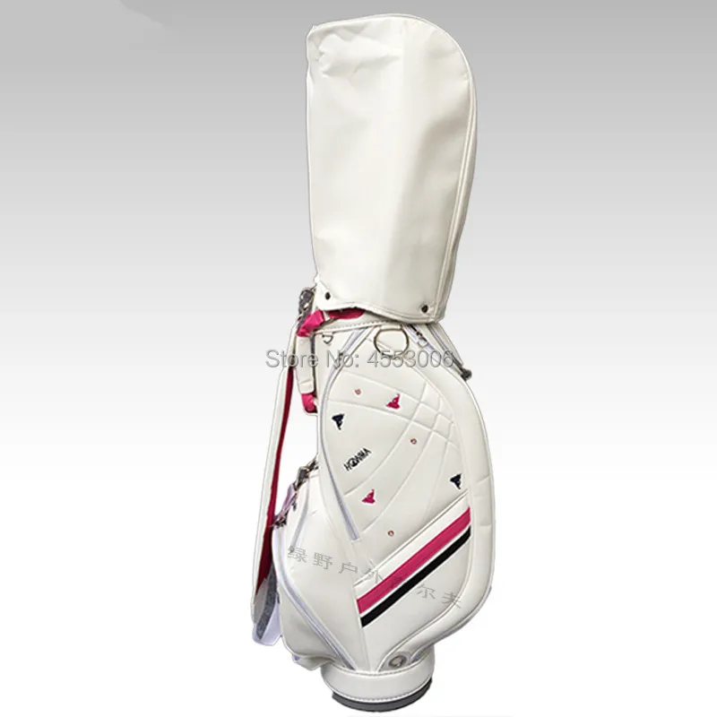New Lady Honma Golf Bag Standard Size Waterproof PU Full Clubs Set Women Golf Rack Bag White Color Free Shipping
New Lady Honma Golf Bag Standard Size Waterproof PU Full Clubs Set Women Golf Rack Bag White Color Free Shipping