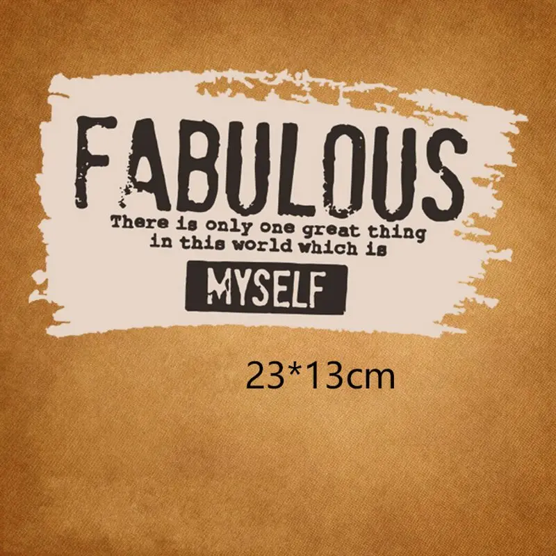 13x23cm Fashion letter Iron On Stickers Washable Appliques A-level Patches Heat Transfer For T-shirt DIY Accessory Clothes Jeans
13x23cm Fashion letter Iron On Stickers Washable Appliques A-level Patches Heat Transfer For T-shirt DIY Accessory Clothes Jeans