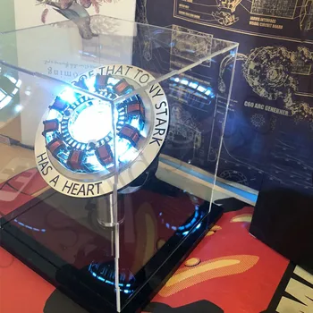 Avengers 1:1 DIY Iron Man Arc Reactor Remote Light Action Figure Arc MK Iron Man DIY Model Assembled Chest Lamp Toys
Avengers 1:1 DIY Iron Man Arc Reactor Remote Light Action Figure Arc MK Iron Man DIY Model Assembled Chest Lamp Toys