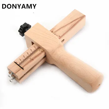 DONYAMY Professional Wood Adjustable Strip and Strap Cutter Leathercraft Tool Leather Hand Cutting Tools DIY
DONYAMY Professional Wood Adjustable Strip and Strap Cutter Leathercraft Tool Leather Hand Cutting Tools DIY