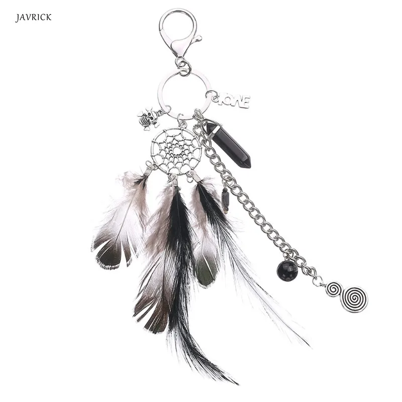 Dream Catcher Feather Handbag Charm Pendant Keychain Bag Keyring Key Chain Gift 
Dream Catcher Feather Handbag Charm Pendant Keychain Bag Keyring Key Chain Gift