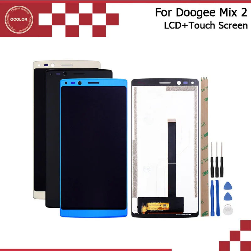 ocolor For Doogee Mix 2 LCD Display and Touch Screen 5.99 Inch For Doogee Mix 2 Phone Accessory With Tools And Adhesive +Film
ocolor For Doogee Mix 2 LCD Display and Touch Screen 5.99 Inch For Doogee Mix 2 Phone Accessory With Tools And Adhesive +Film