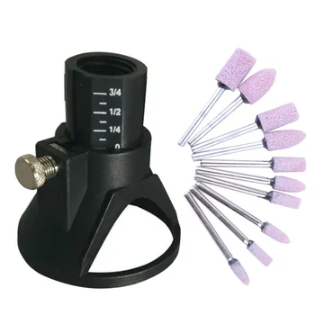 Precise Positioning Drill Horn Fixed Base for Electric Dril Grinder + 10pcs Mounted Stone Point Abrasive Bit Set
Precise Positioning Drill Horn Fixed Base for Electric Dril Grinder + 10pcs Mounted Stone Point Abrasive Bit Set