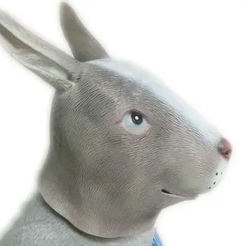 Cute Rabbit Head Latex Mask Animal Bunny Ears Rubber Masks Halloween Masquerade Parties Cosply Costume Dancing Ball Adult Size
Cute Rabbit Head Latex Mask Animal Bunny Ears Rubber Masks Halloween Masquerade Parties Cosply Costume Dancing Ball Adult Size