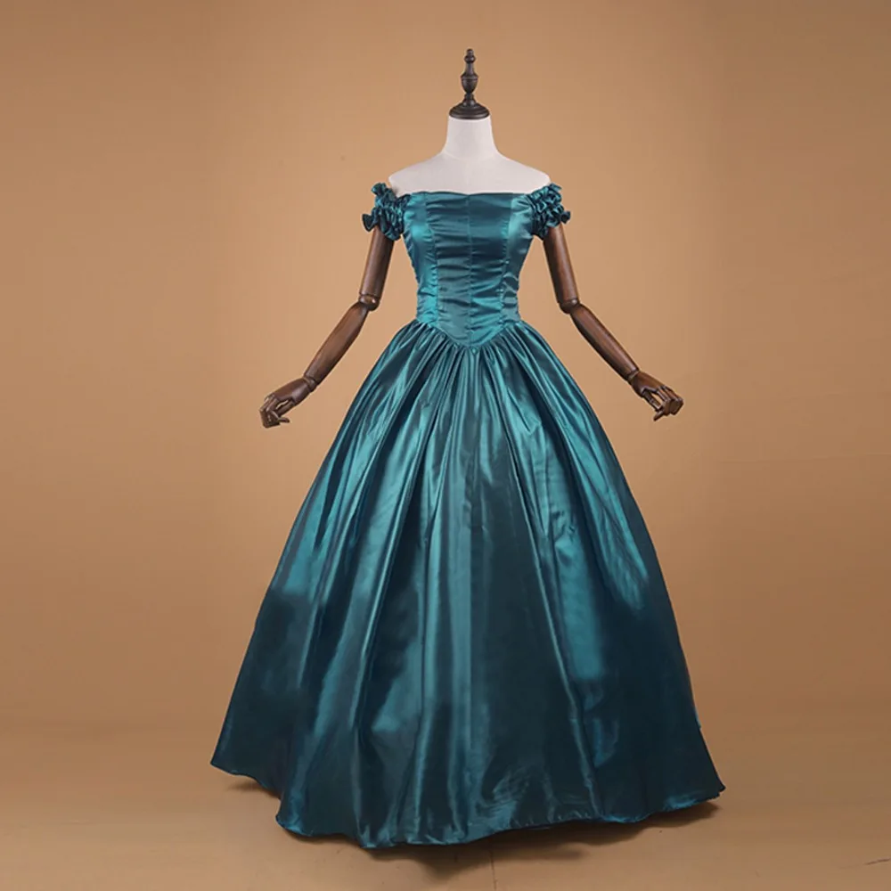 Summer Victorian Gothic Women Vintage Satin Dress Elegant Prom Gown Halloween Banquet Ball Gown Evening Party Dress Custom Made
Summer Victorian Gothic Women Vintage Satin Dress Elegant Prom Gown Halloween Banquet Ball Gown Evening Party Dress Custom Made