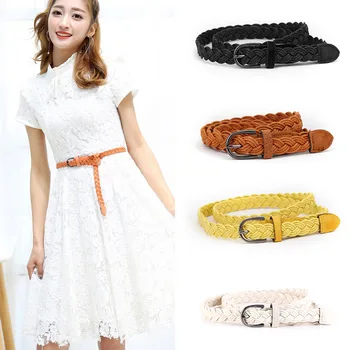New Fashion Wax Rope PU Knitted Casual Hemp Flowers 7Colors Women Adjustable Graceful Belts Fashion Clothing Accessories
New Fashion Wax Rope PU Knitted Casual Hemp Flowers 7Colors Women Adjustable Graceful Belts Fashion Clothing Accessories