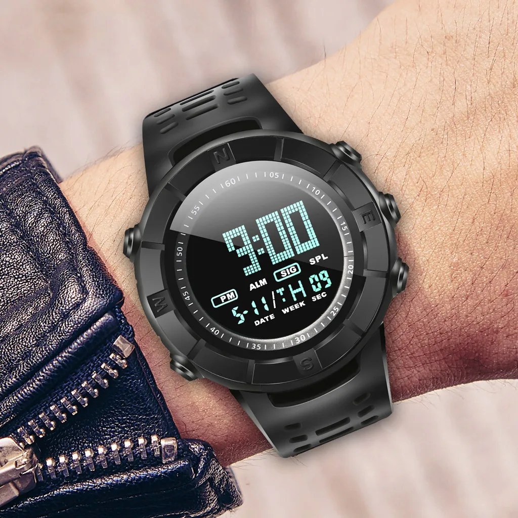 Fashion Casual Mens Watches LED Digital Display Date Alarm Waterproof Outdoor Sport Analog Wrist Watch Clock reloj hombre
Fashion Casual Mens Watches LED Digital Display Date Alarm Waterproof Outdoor Sport Analog Wrist Watch Clock reloj hombre
