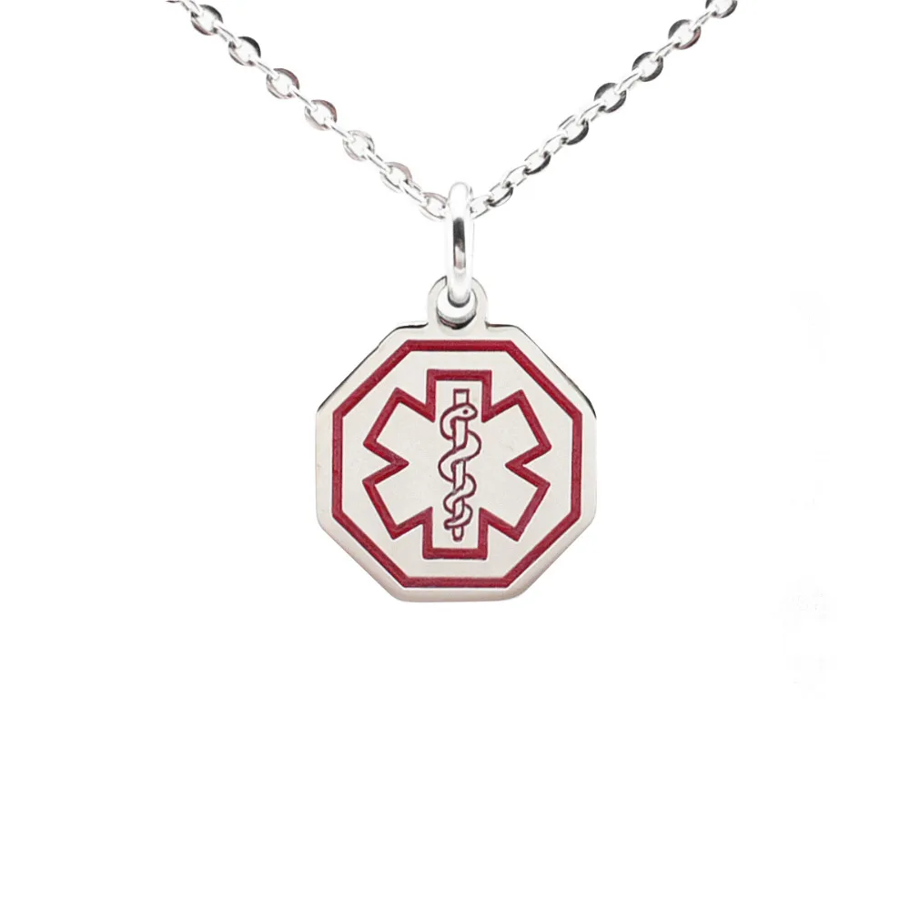 Ожерелье с подвеской из нержавеющей стали под розовое золото|pendant necklace|engravable