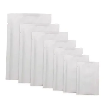 Wholesale 200pcs/lot Open Top Matt White Aluminum Foil Bag Facial Mask Powder Herbal Packaging Bag Heat Sealing White Foil Bags
Wholesale 200pcs/lot Open Top Matt White Aluminum Foil Bag Facial Mask Powder Herbal Packaging Bag Heat Sealing White Foil Bags