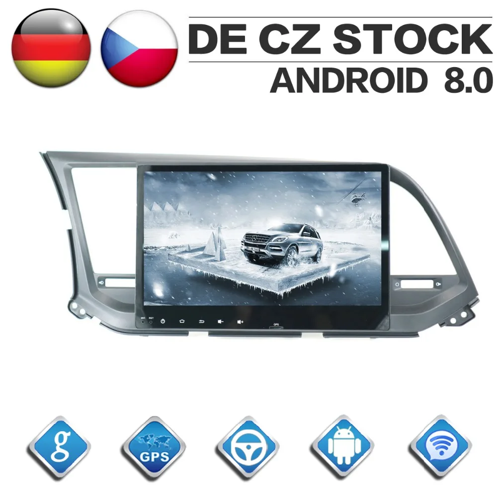 10.1" IPS Screen Android 8.0 for Hyundai Elantra 2016 2017 2018 GPS Navigation DVD Player 2 Din Radio 1024*600 Multimedia Unit
10.1" IPS Screen Android 8.0 for Hyundai Elantra 2016 2017 2018 GPS Navigation DVD Player 2 Din Radio 1024*600 Multimedia Unit