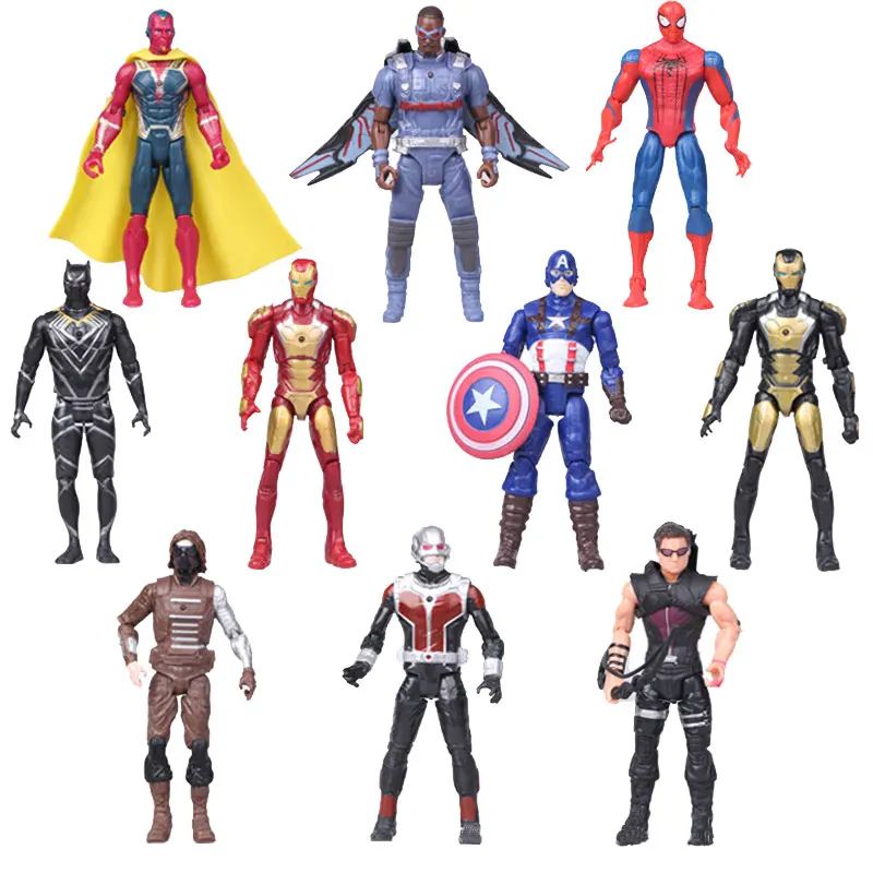 Hasbro Marvel The Avengers Captain America Iron Man Spider Man Falcon Action Figure Model Doll Decoration Toy For Kids
Hasbro Marvel The Avengers Captain America Iron Man Spider Man Falcon Action Figure Model Doll Decoration Toy For Kids