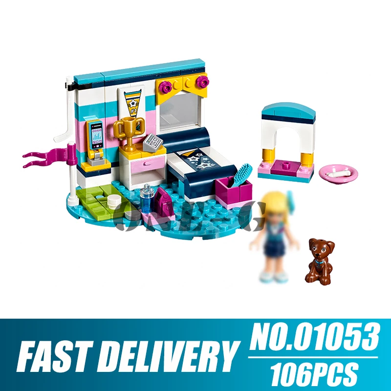Bela 10849 Friends Series Stephanie's Bedroom Model Building Block Bricks Compatible With Bela Friends 41328
Bela 10849 Friends Series Stephanie's Bedroom Model Building Block Bricks Compatible With Bela Friends 41328