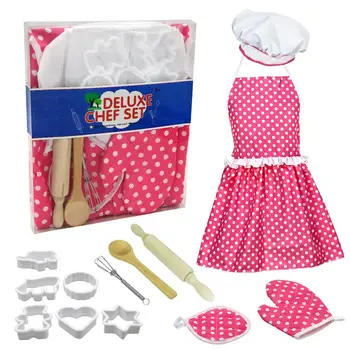 Complete Kids Cooking Baking Toy Set Role Plays Kitchen Utensils Baking Tools Cake Apron For Girls Kids Birthday Gifts
Complete Kids Cooking Baking Toy Set Role Plays Kitchen Utensils Baking Tools Cake Apron For Girls Kids Birthday Gifts