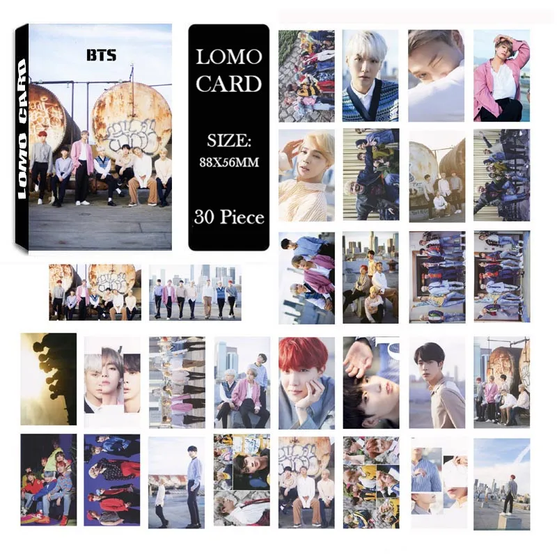 KPOP Bangtan Boys Magazine photograph Album LOMO Cards K-POP New Fashion Self Made Paper Photo Card HD Photocard
KPOP Bangtan Boys Magazine photograph Album LOMO Cards K-POP New Fashion Self Made Paper Photo Card HD Photocard